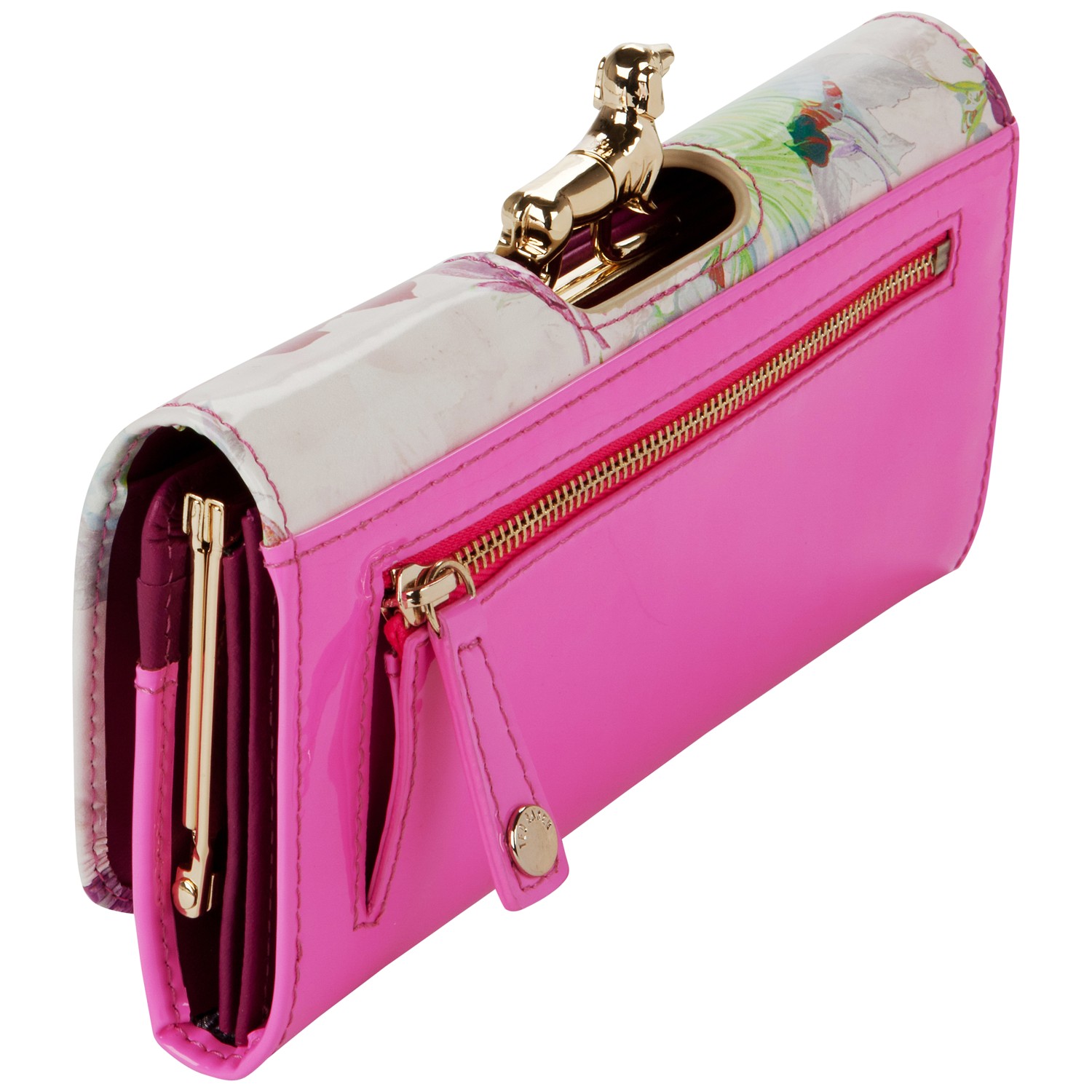 Ted Baker Leather Ezmora Bobble Matinee Purse Lyst