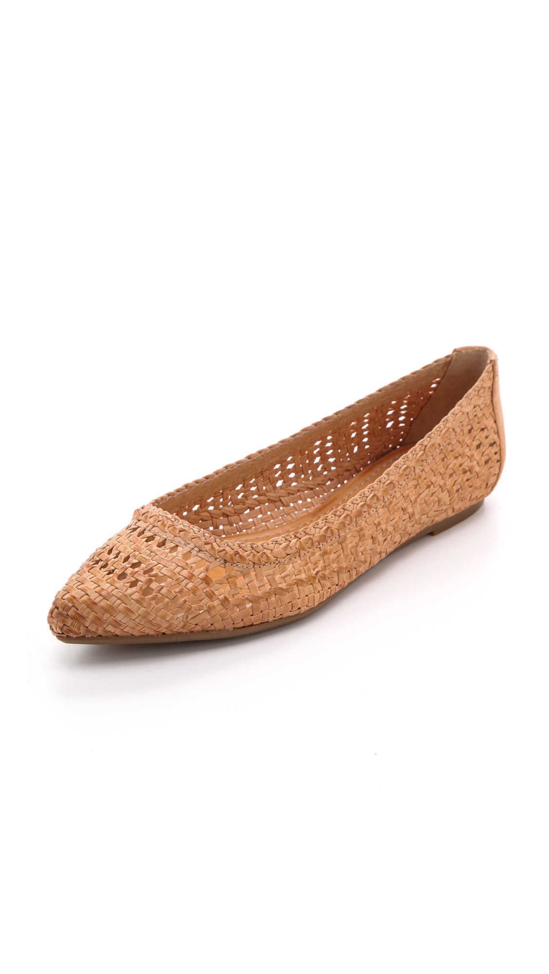 frye regina flats