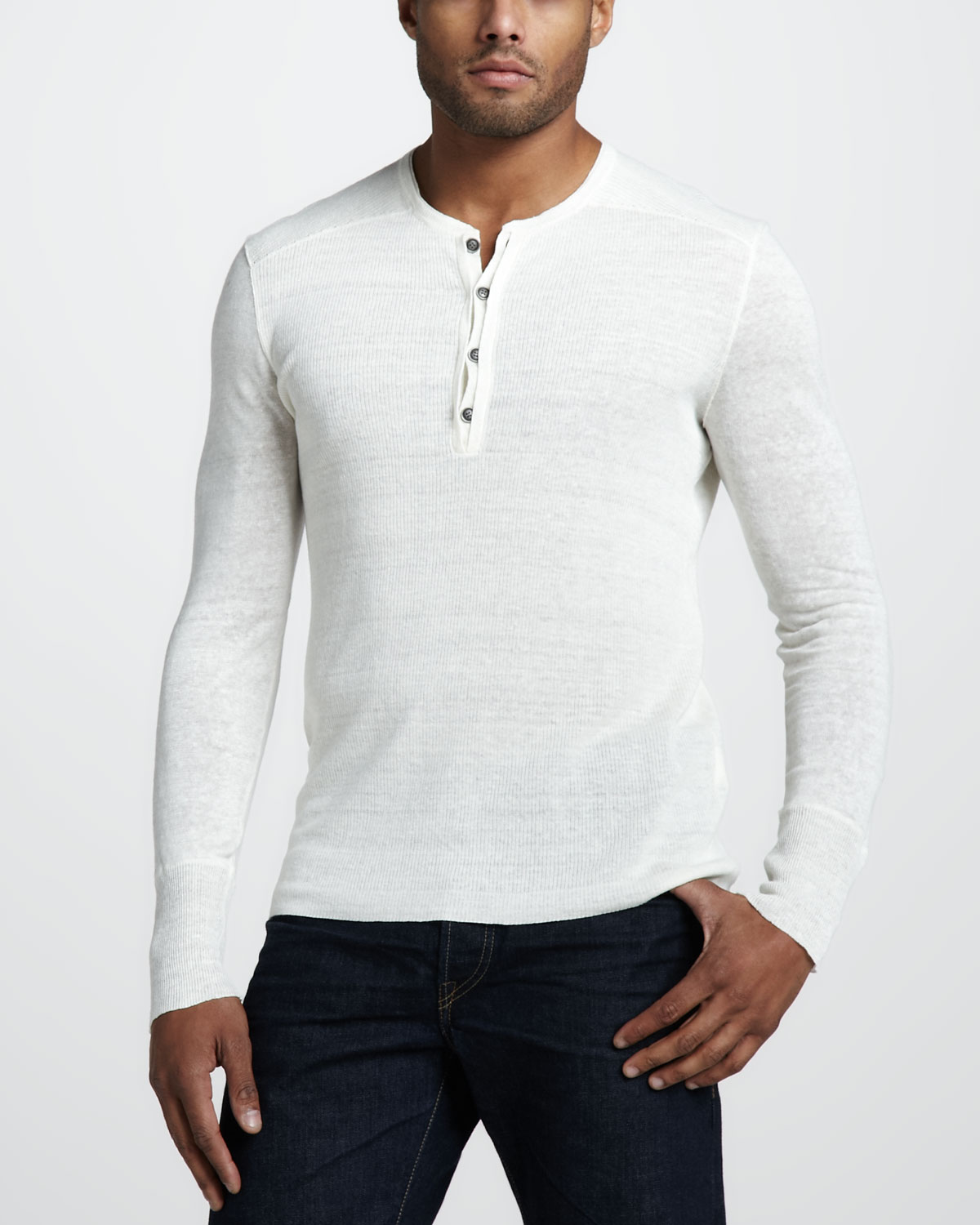 linen jumper mens
