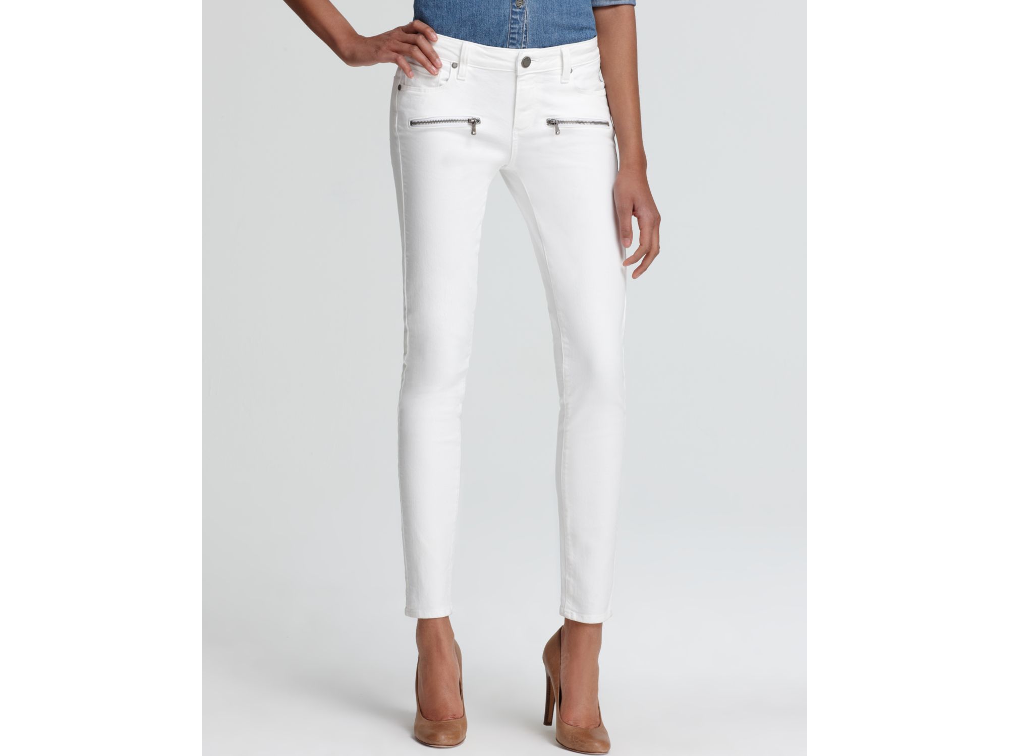 white paige jeans