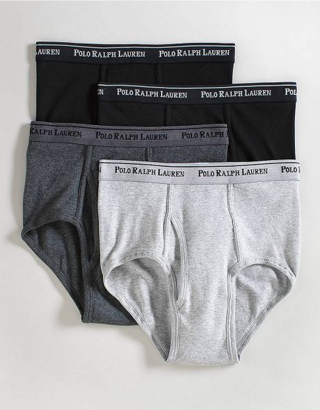 Polo Ralph Lauren Mid Rise Briefs Three Pack in Multicolor for Men ...