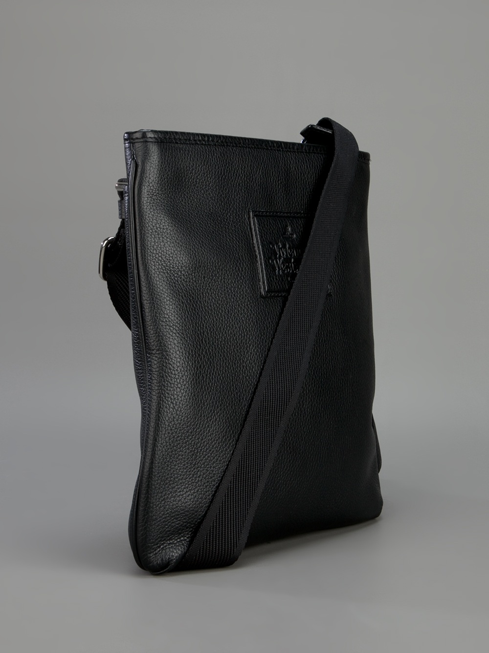 Vivienne westwood Logo Messenger Bag in Black for Men Lyst