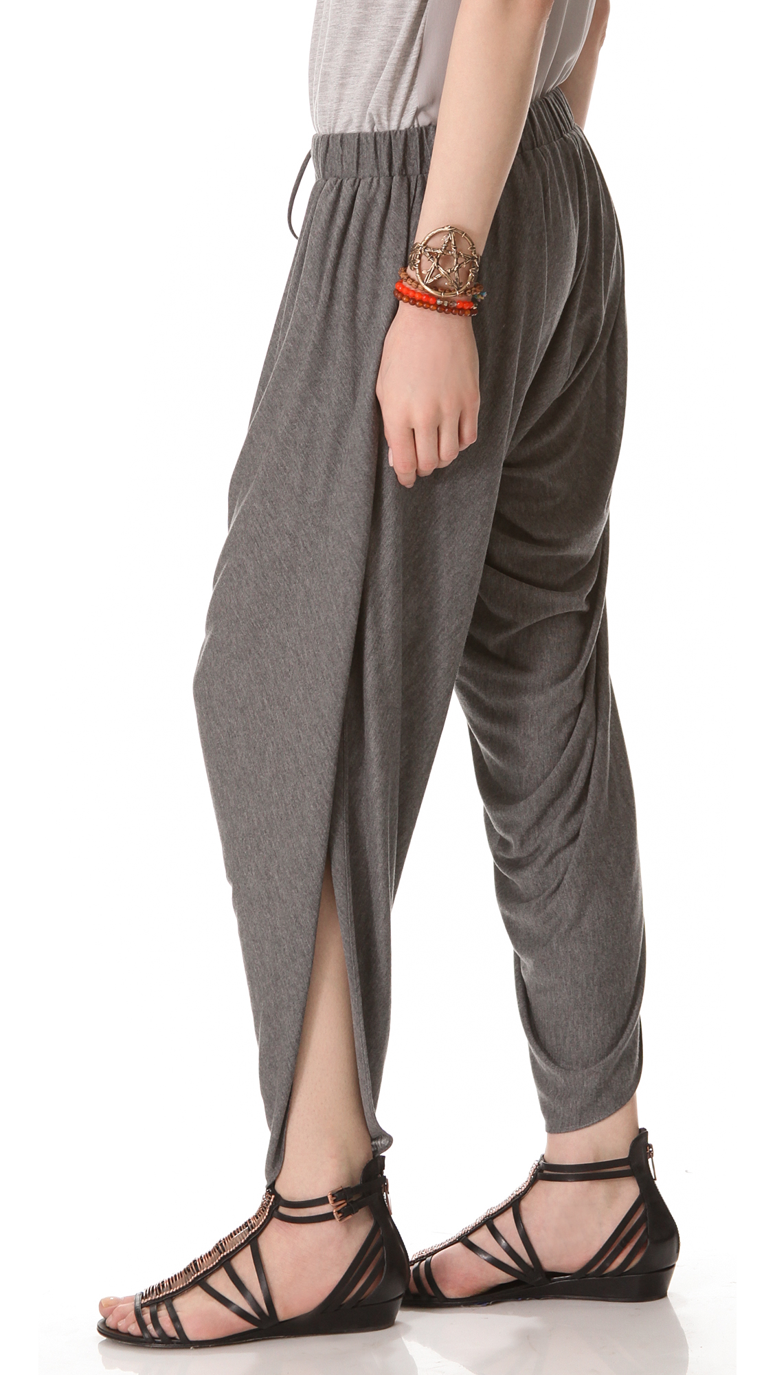 hippie cover up and harem pants