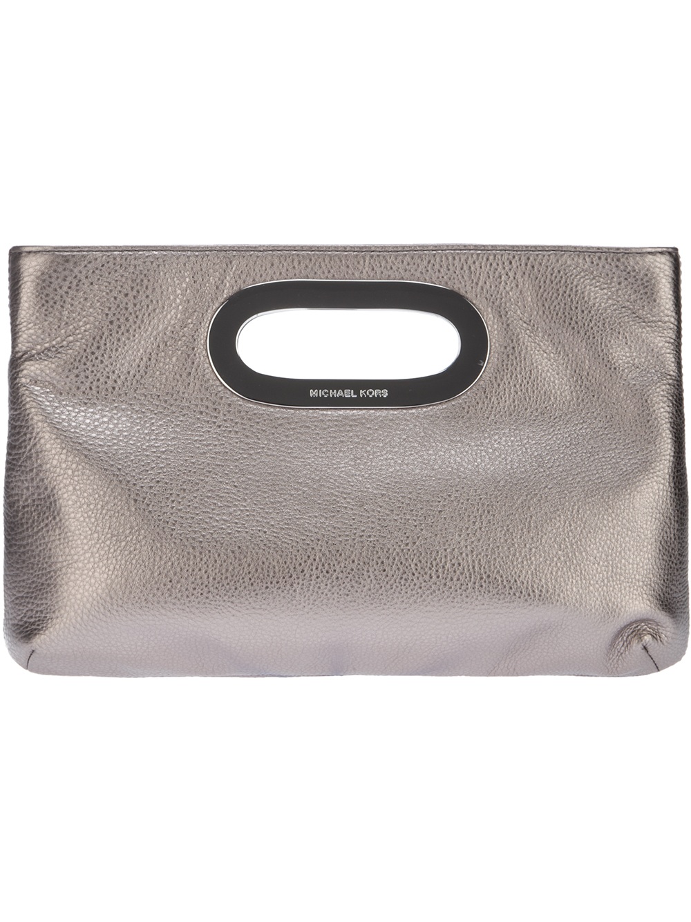 MICHAEL Michael Kors Berkley Clutch Bag in Metallic | Lyst