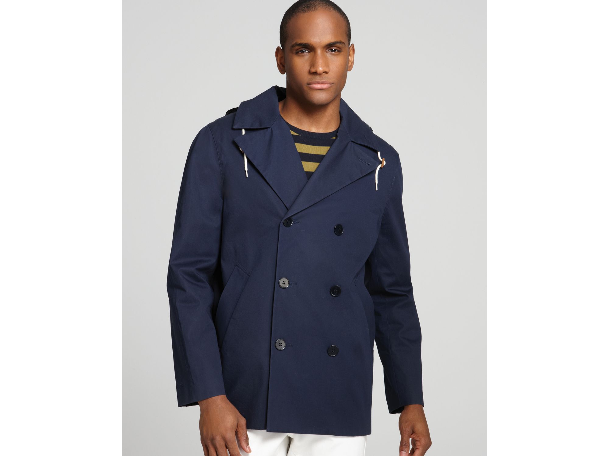 lightweight peacoat