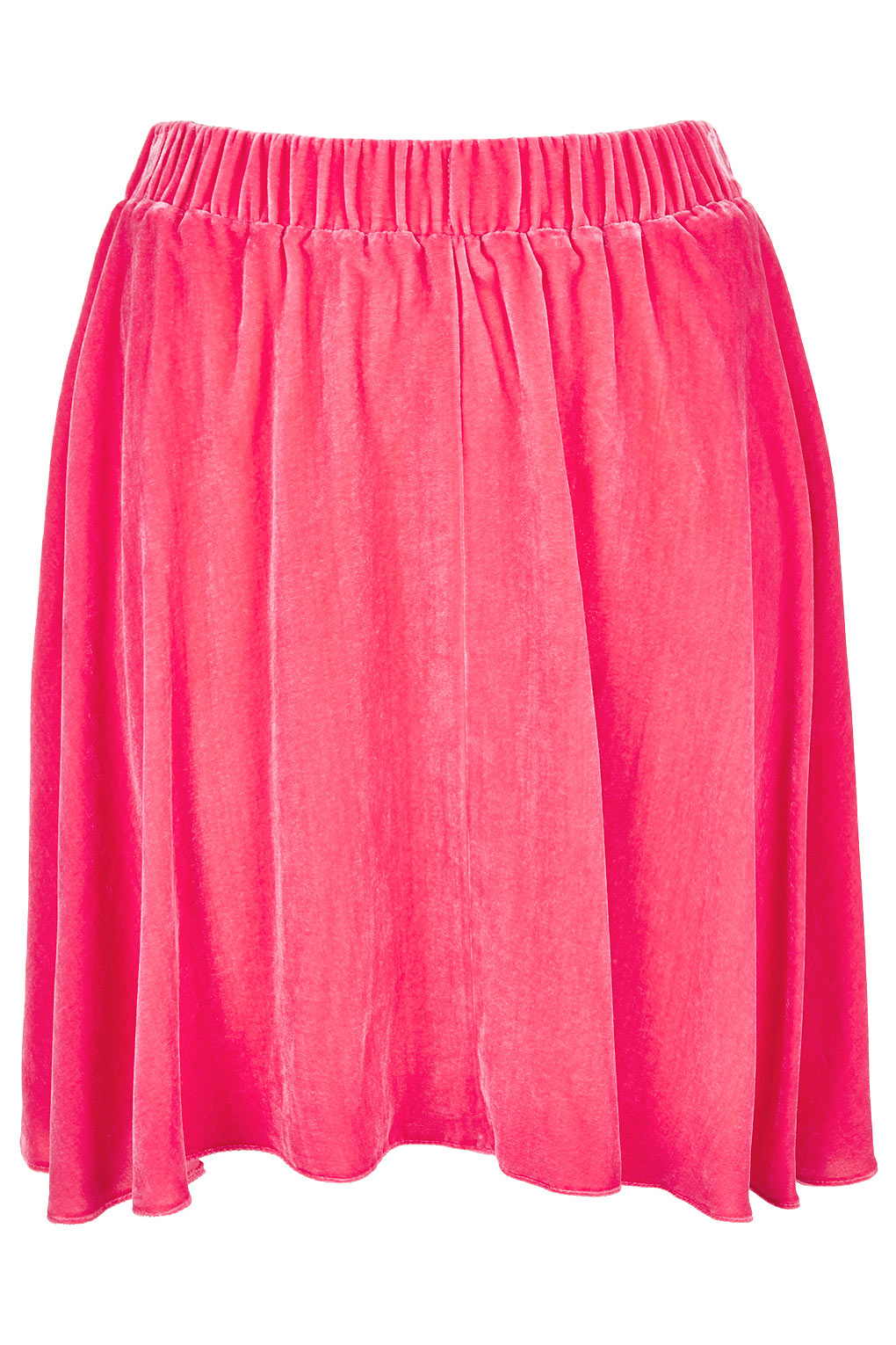 Velvet Skirt in Pink Lyst