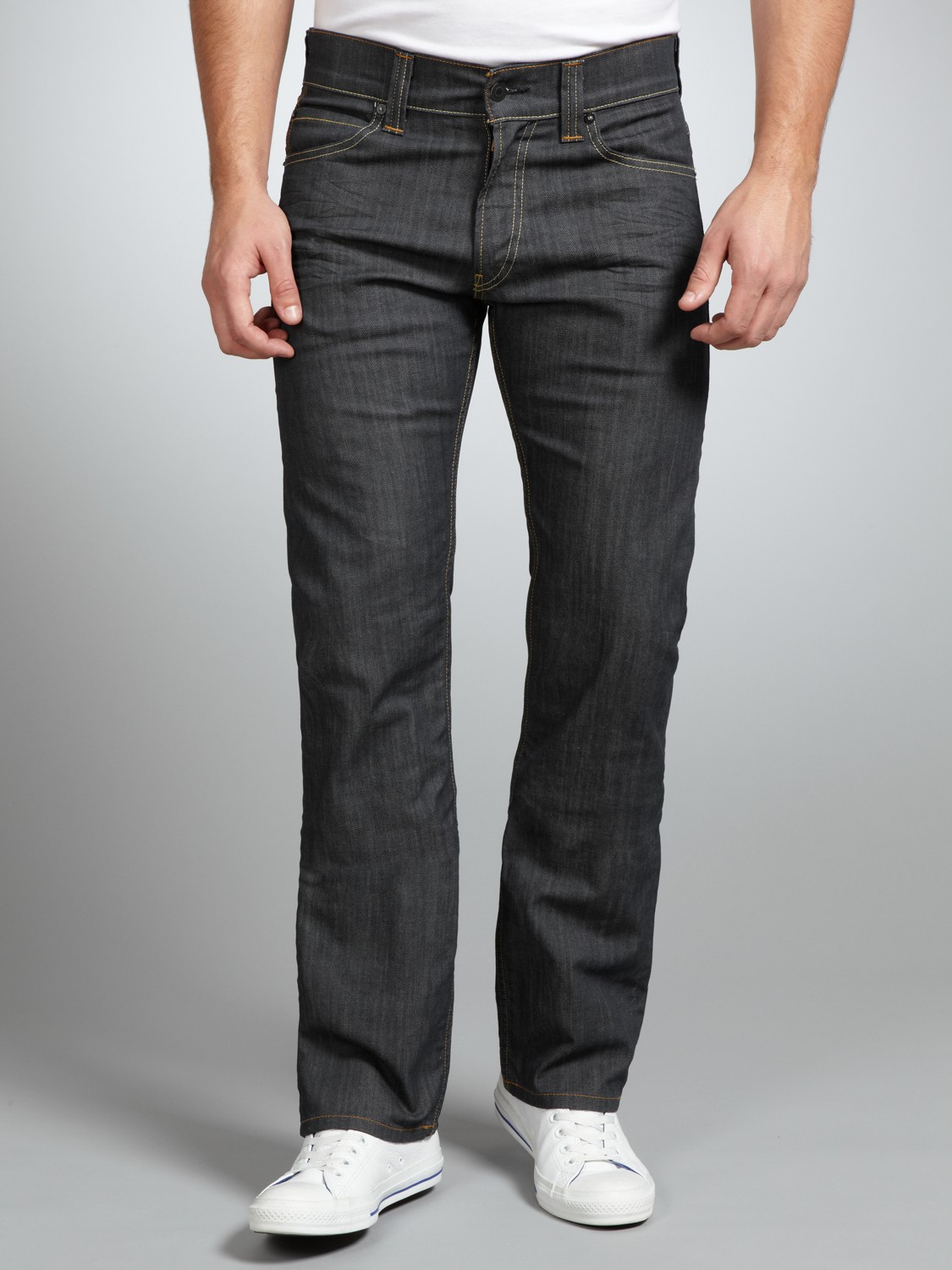 Levi's 506 Straight Jeans in Black for Men | Lyst UK