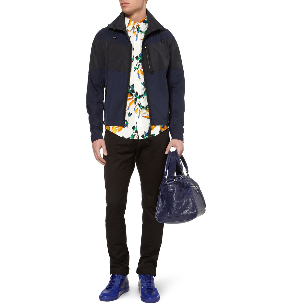 balenciaga suede high top sneakers