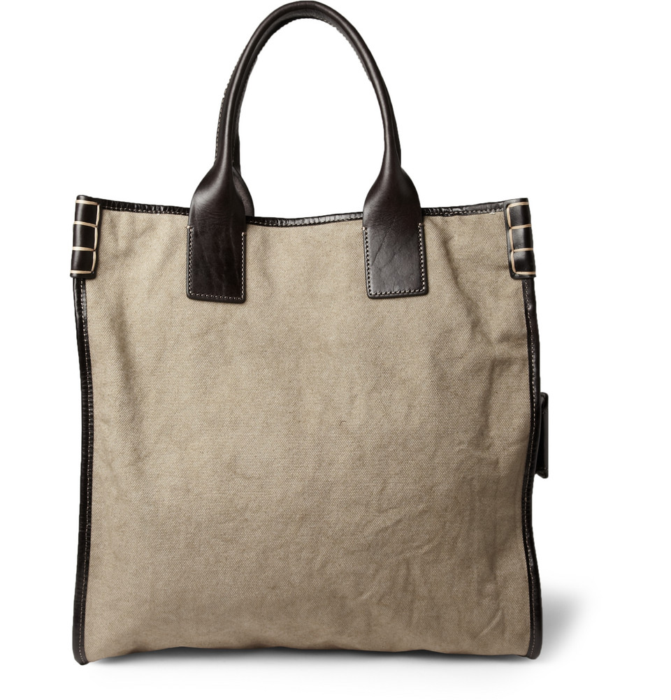 mens canvas beach bag