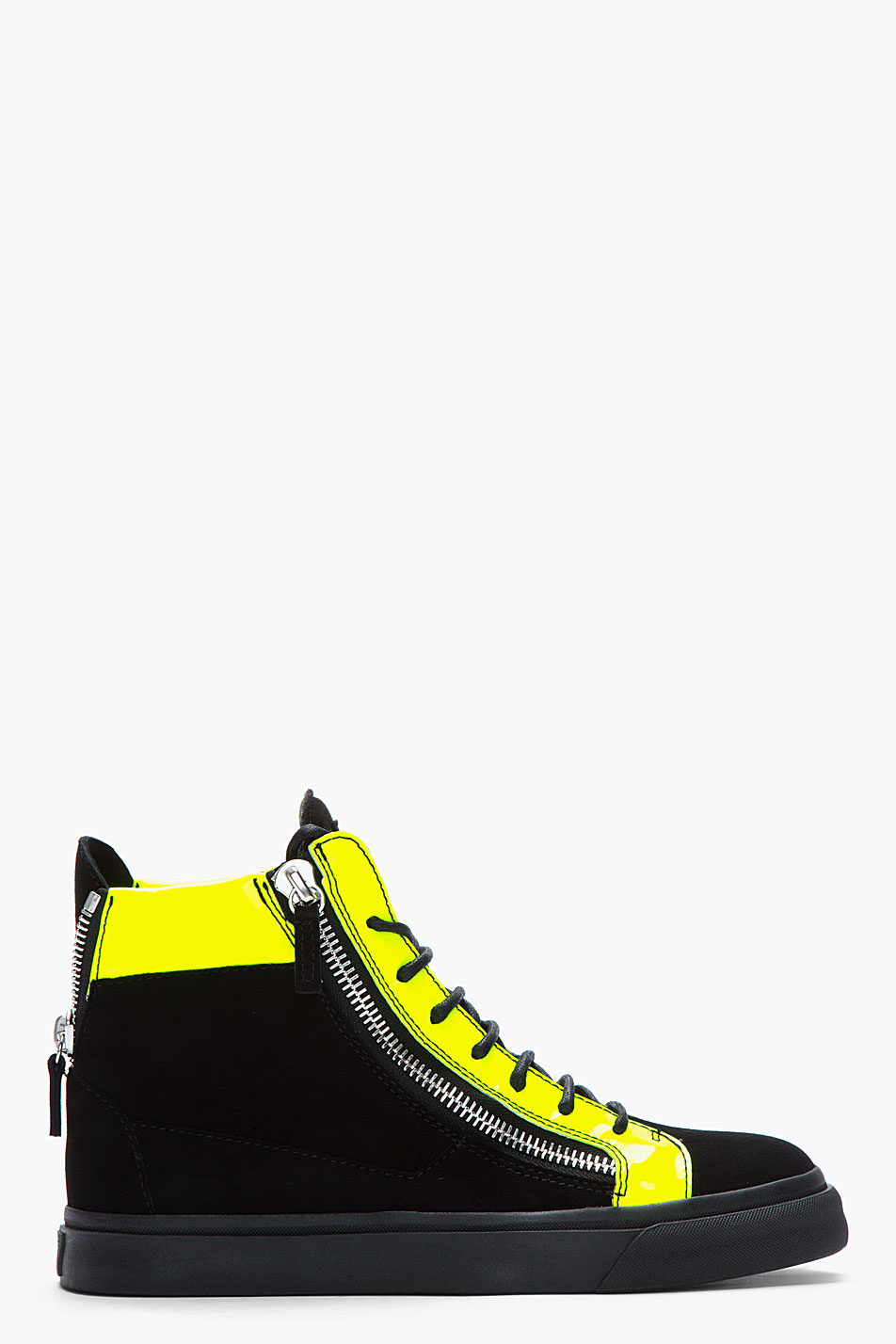 black giuseppe sneakers mens