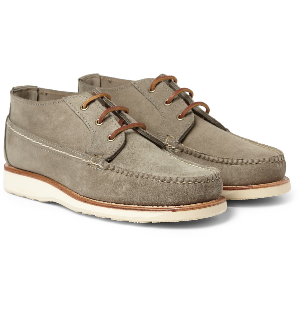 Red Wing Rubbersoled Suede in Gray for Men | Lyst