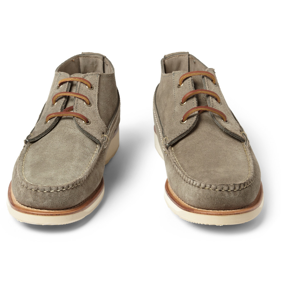 Red Wing Rubbersoled Suede Chukka Boots in Gray for Men - Lyst