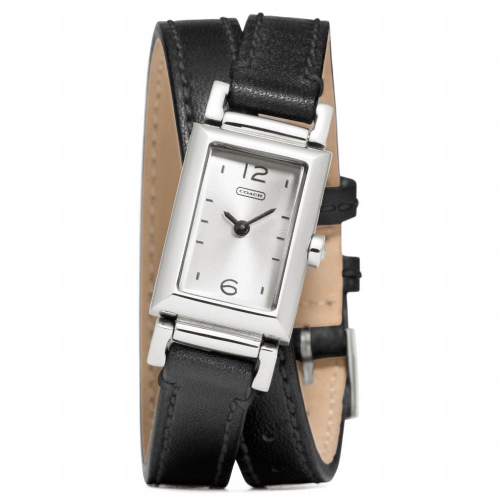 coach double wrap watch