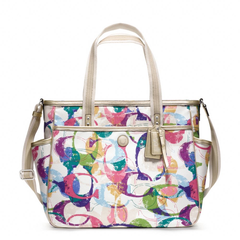 COACH Baby Bag Stamped C Tote - Lyst