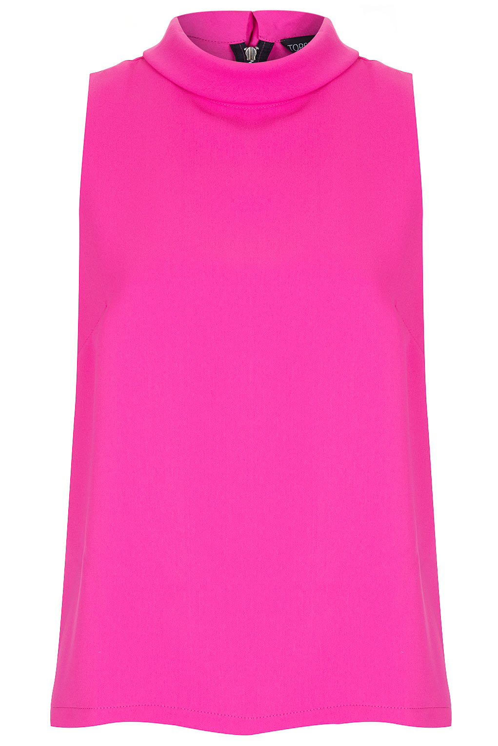 pink roll neck top