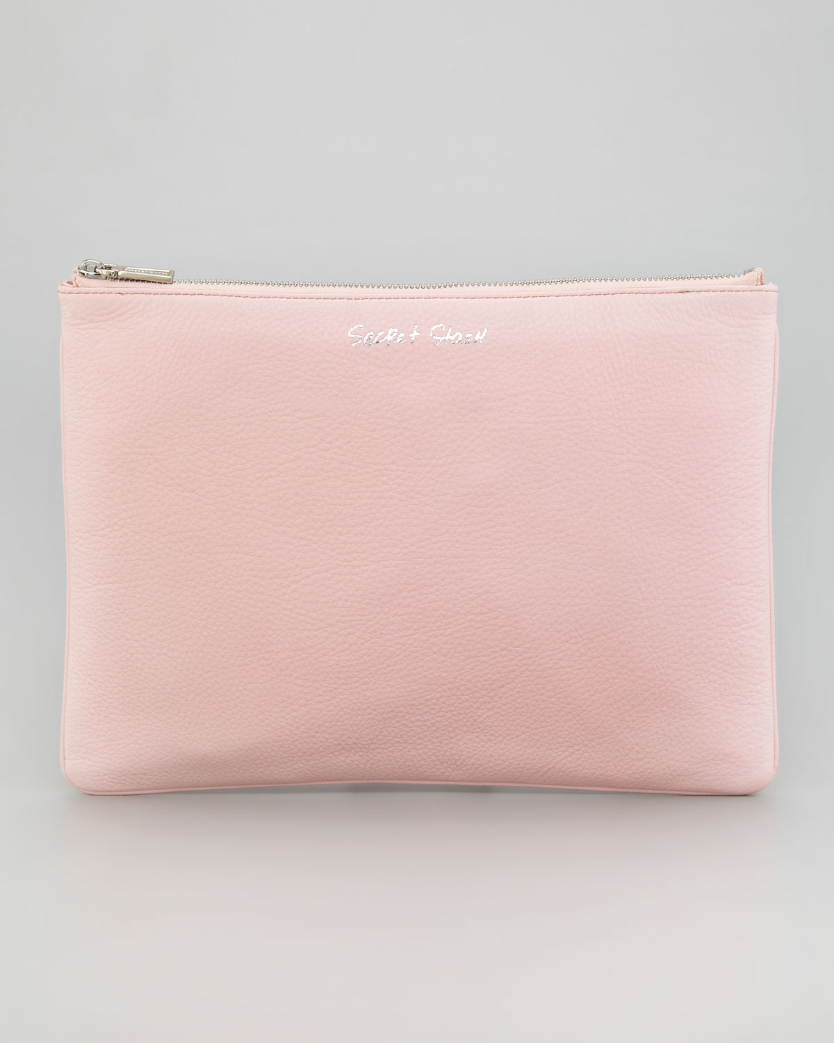 minkoff lissa secret stash pouch clutch in pink petal pink lyst minkoff lissa secret stash pouch clutch in pink petal pink lyst