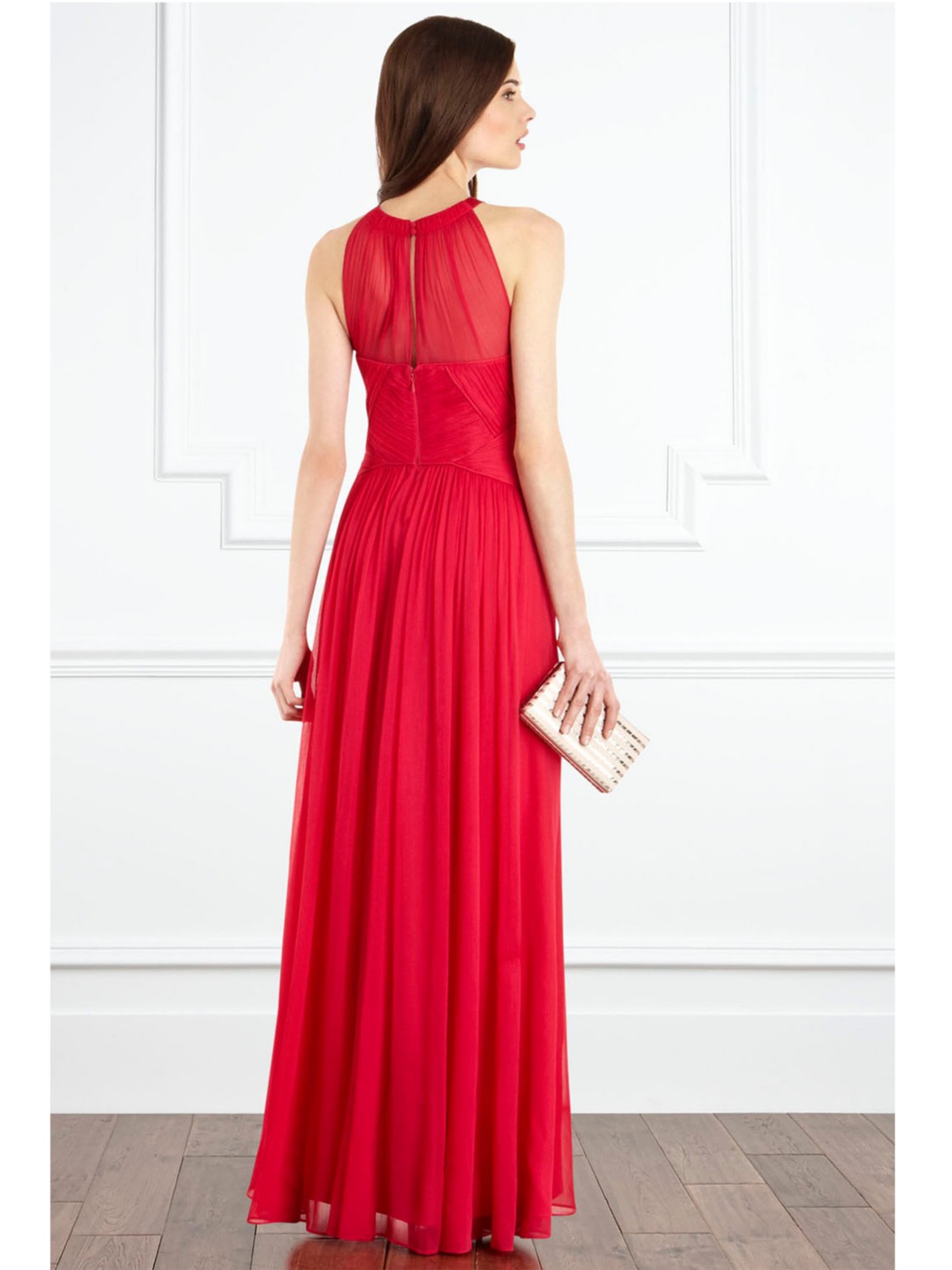coast red maxi dress
