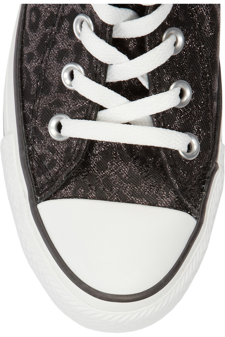 metallic leopard converse