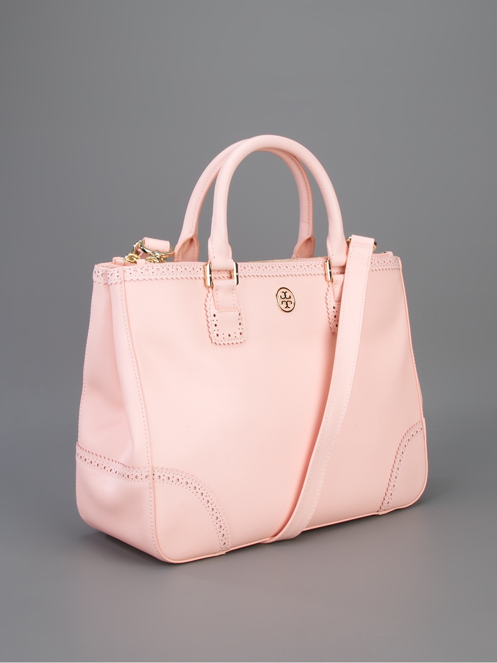 Lyst Tory Burch Robinson Spectator Bag in Pink