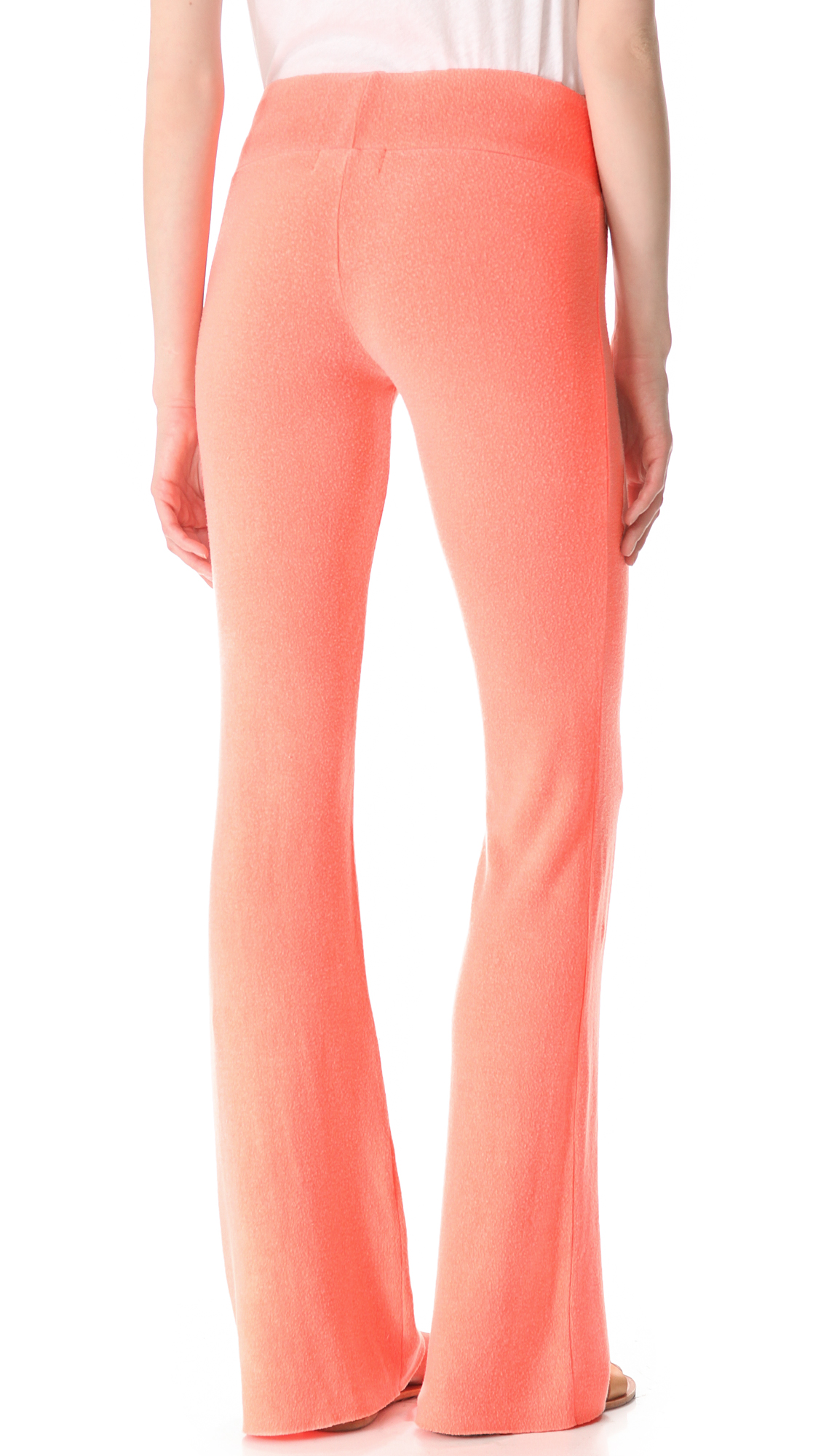 flare bottom sweatpants