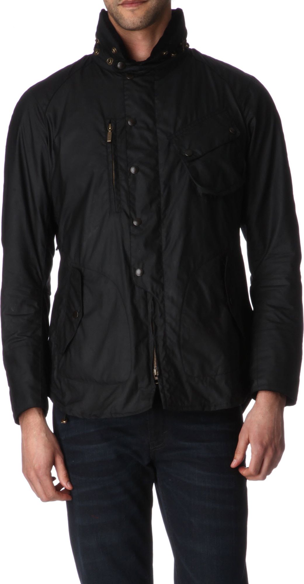 Barbour Lightweight Motorcycle Jacket in Black for Men - Lyst