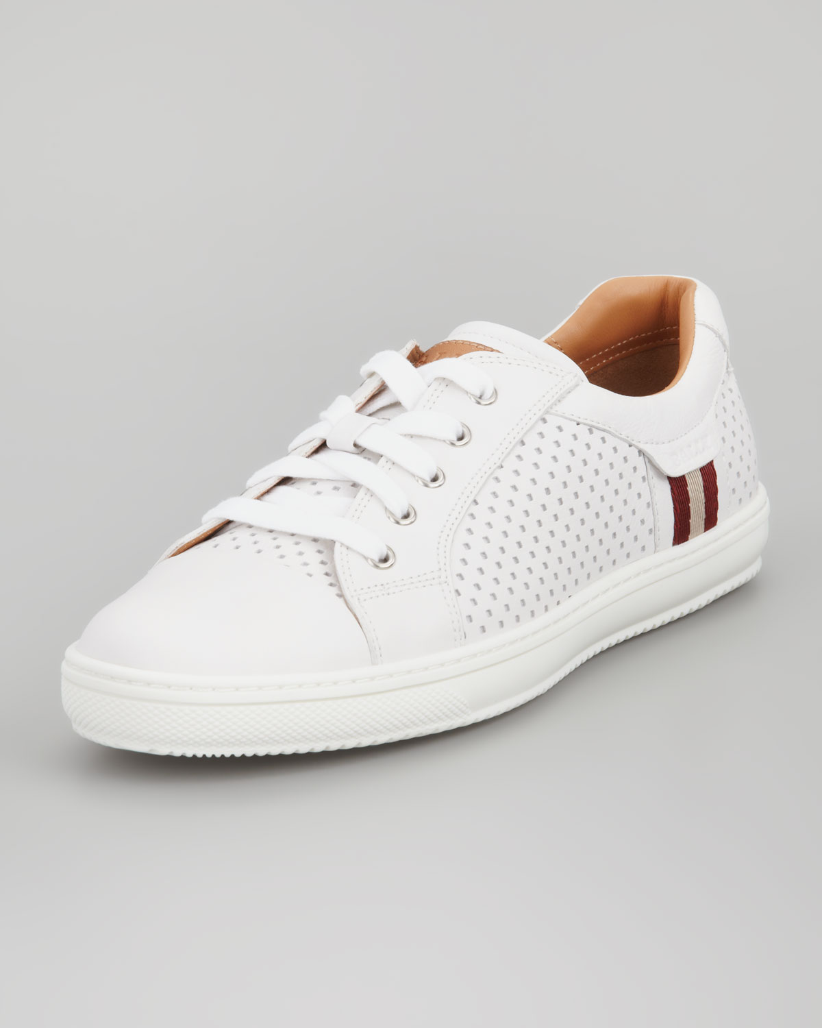 bally white sneaker