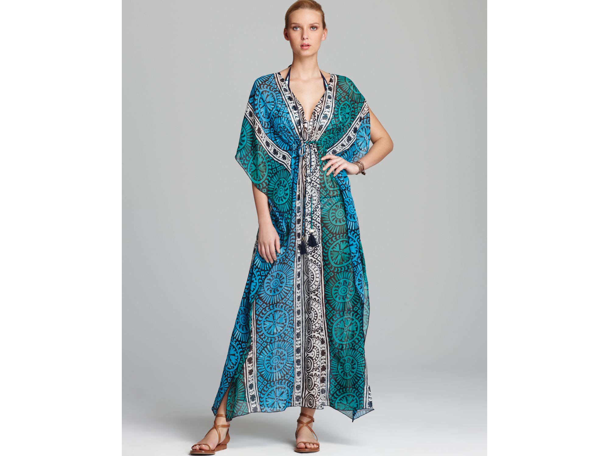 swim cover up caftan