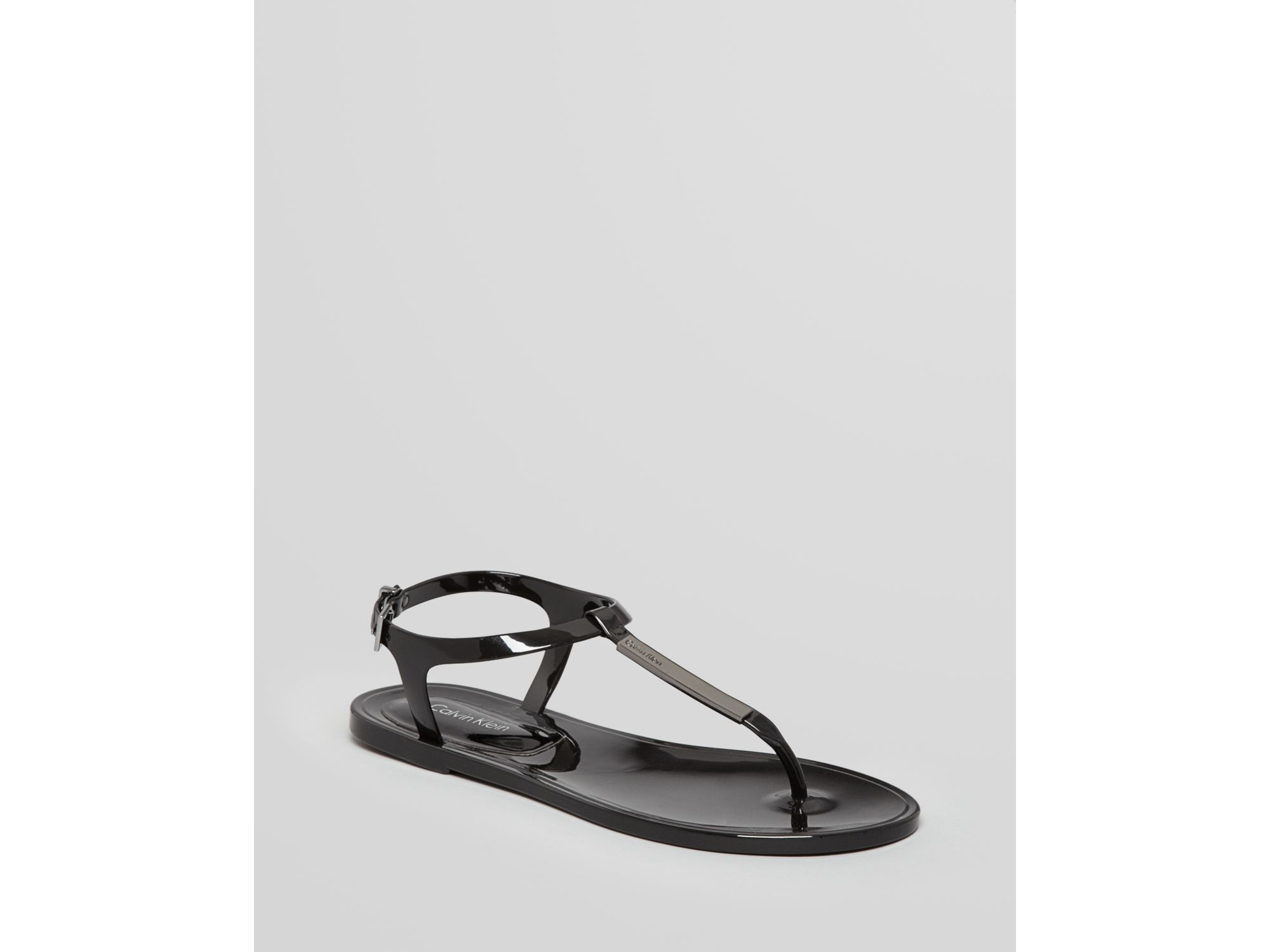 calvin klein jelly sandals