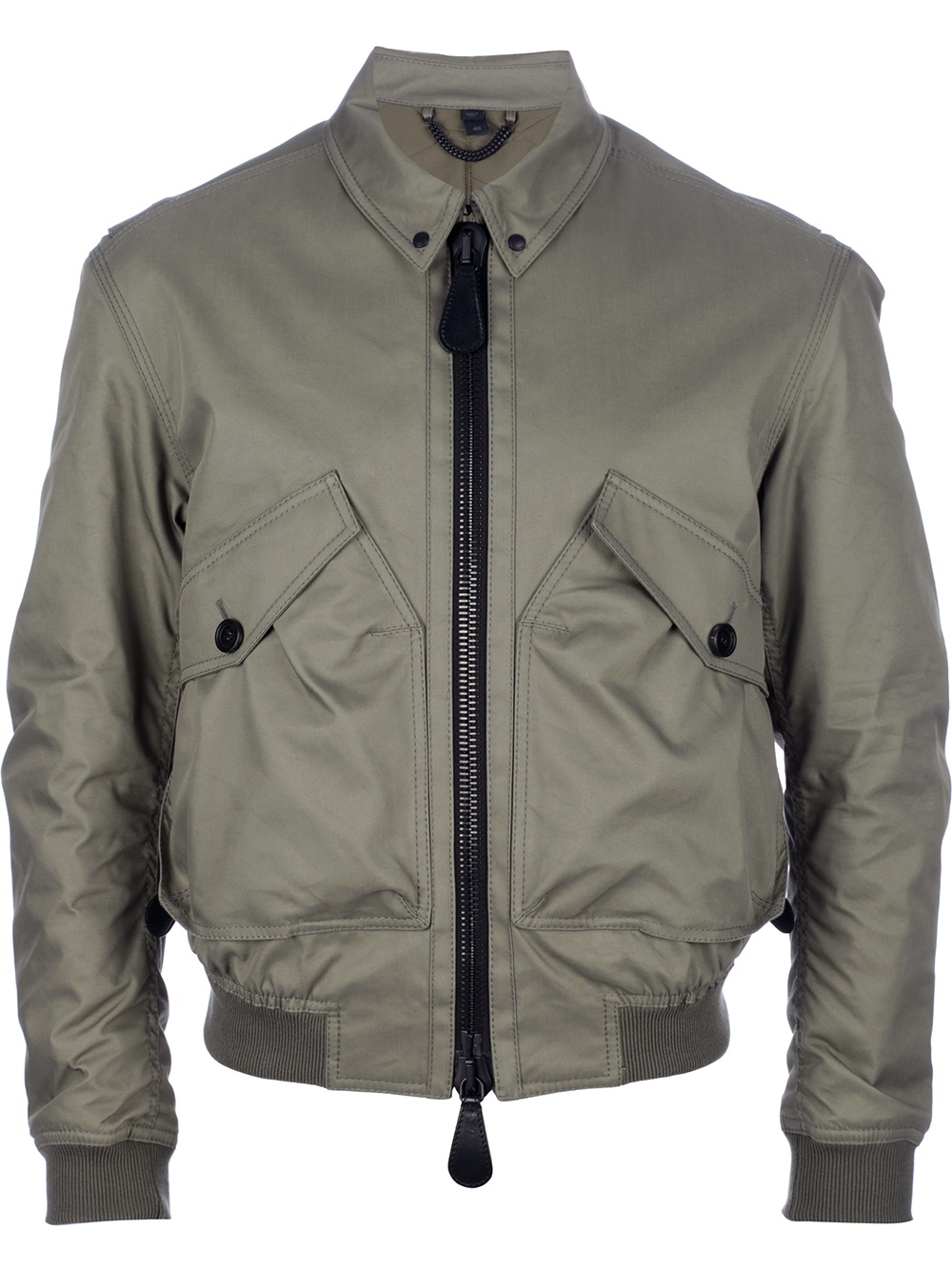 Burberry Prorsum Bomber Jacket in Natural for Men | Lyst