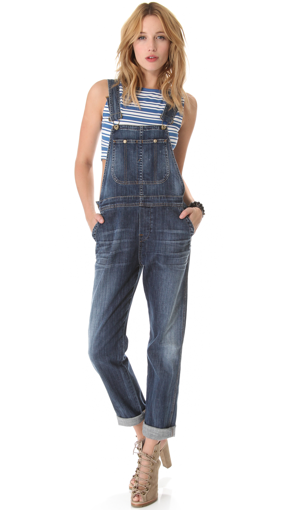 Citizens of Humanity Quincy Overalls in Blue - Lyst