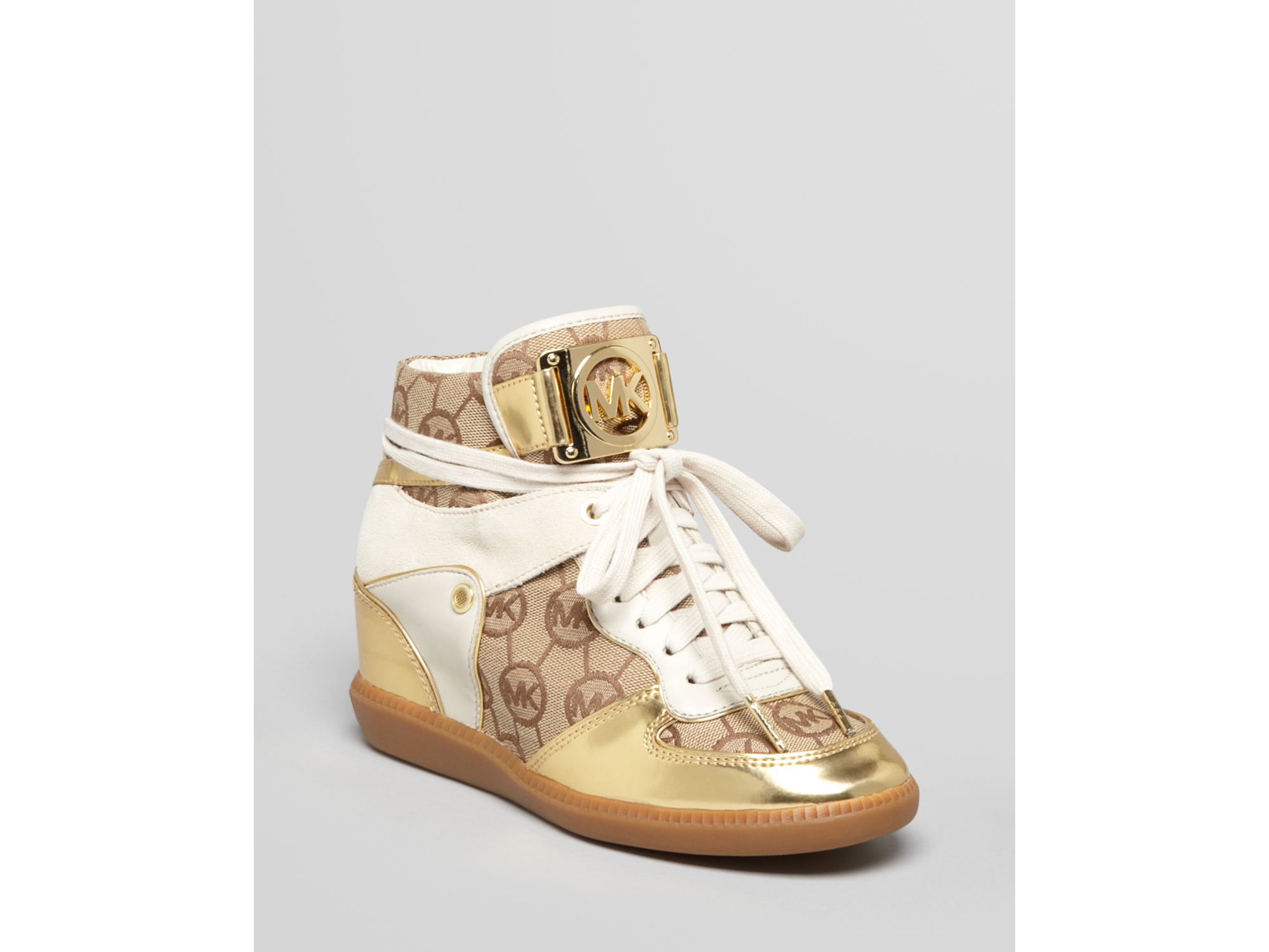 michael kors nikko wedge sneaker
