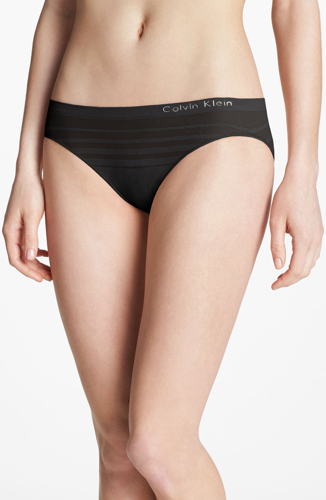 Calvin Klein Seamless Bikini in Black Lyst