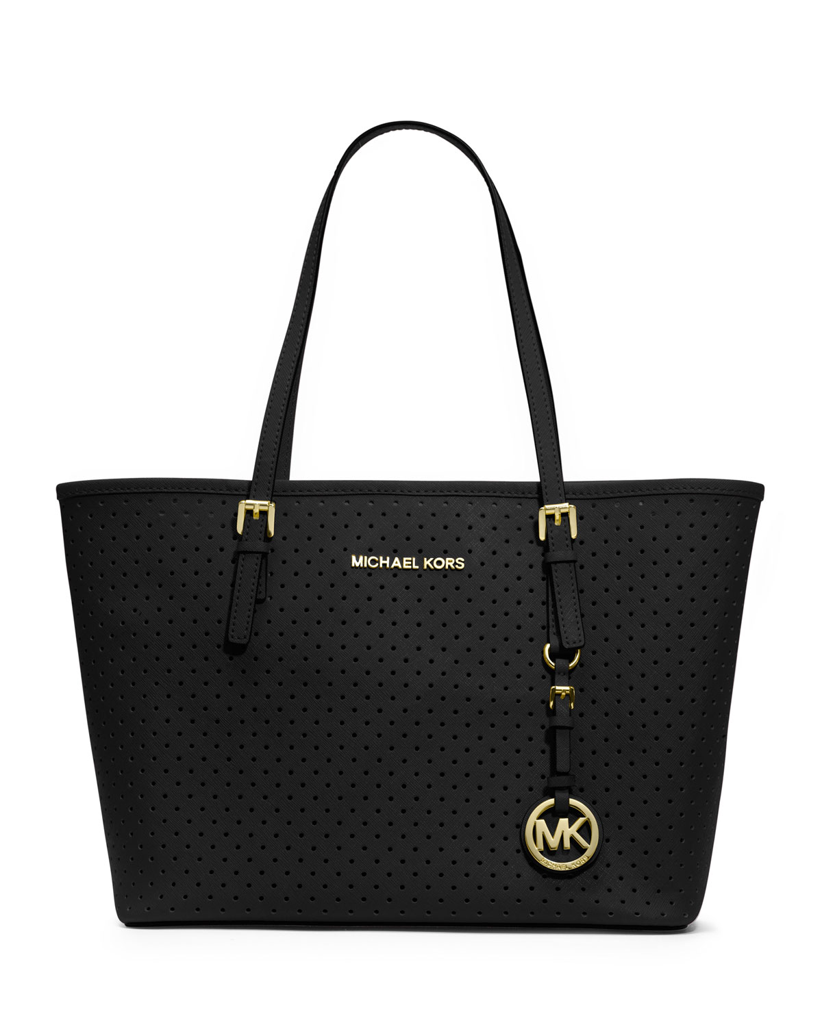 michael kors perforated tote