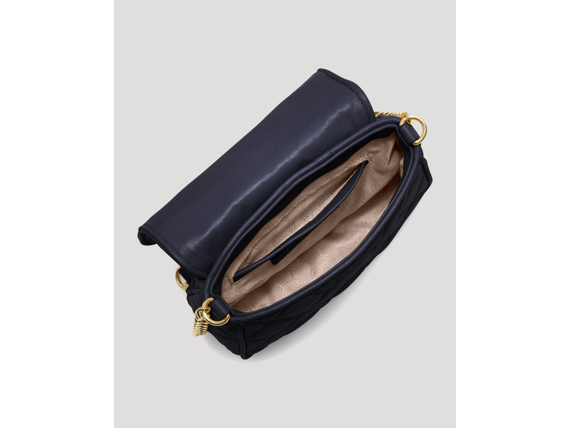 MICHAEL Michael Kors Crossbody Fulton Quilted Small in Navy (Blue) Lyst