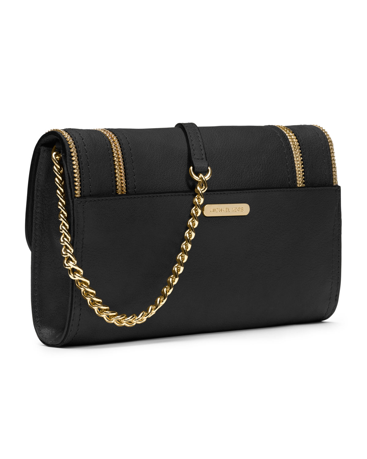 michael kors naomi zipper clutch