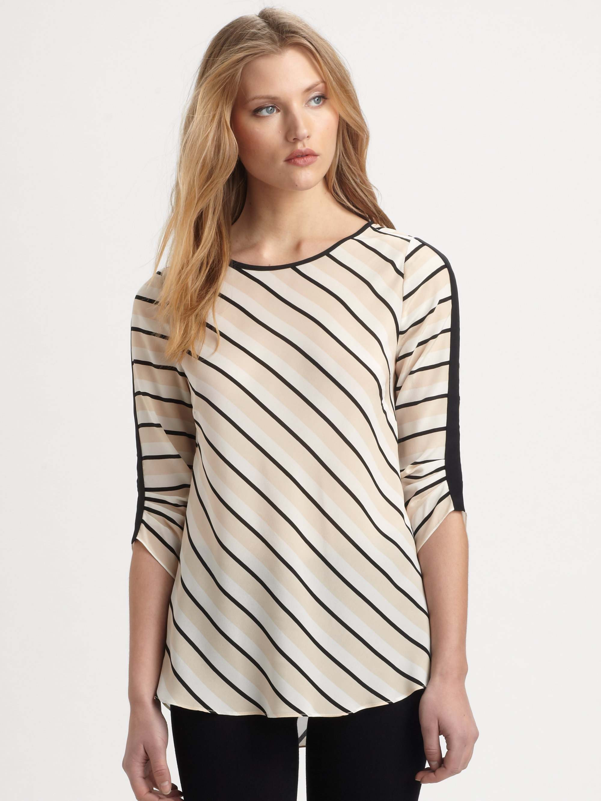 bcbgmaxazria silk top