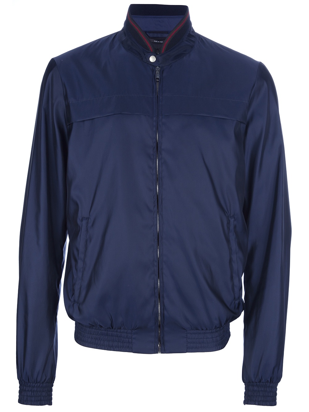 Gucci Bomber Jacket in Blue for Men | Lyst