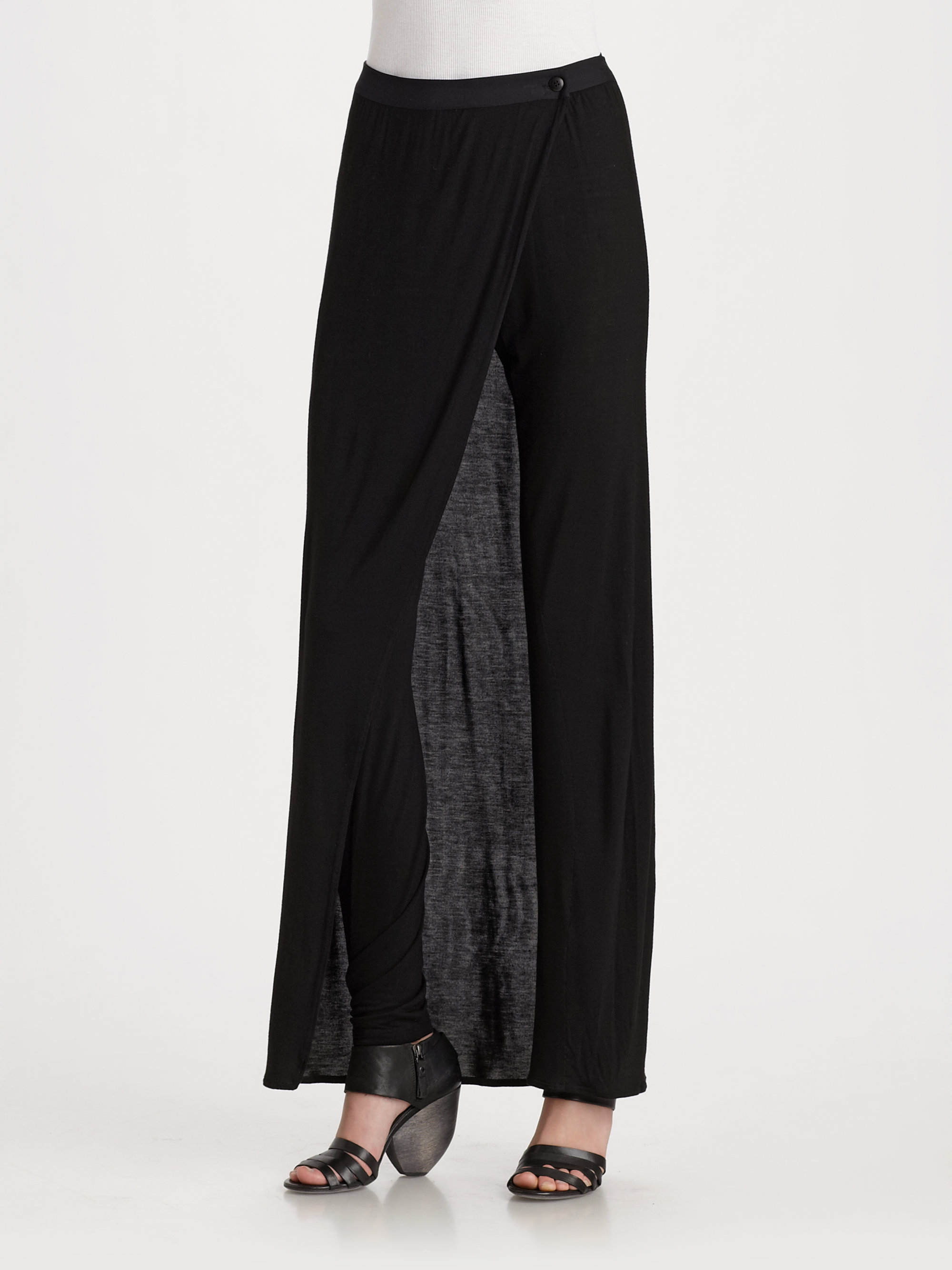 Kimberly ovitz Canute Skirt and Pants Combo in Black | Lyst