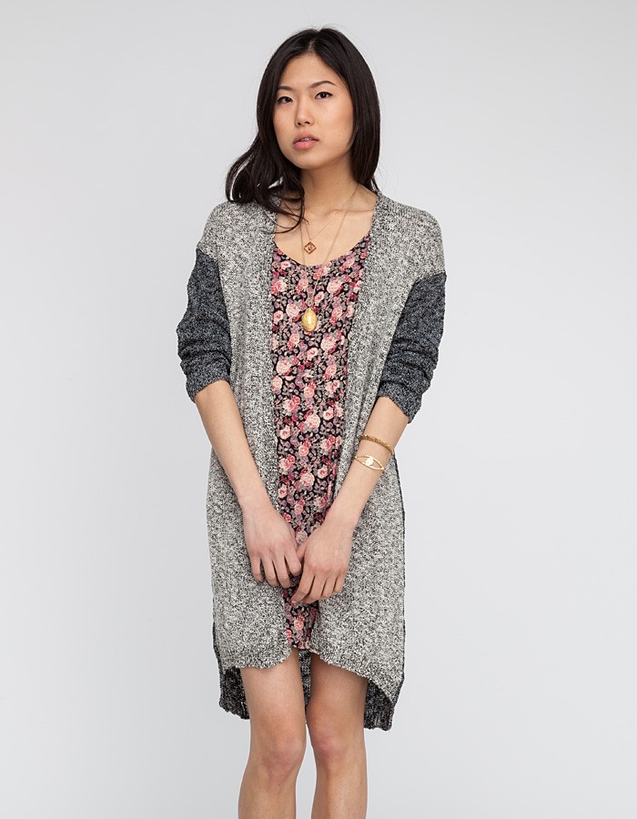 Second female Vera Knit in Gray
