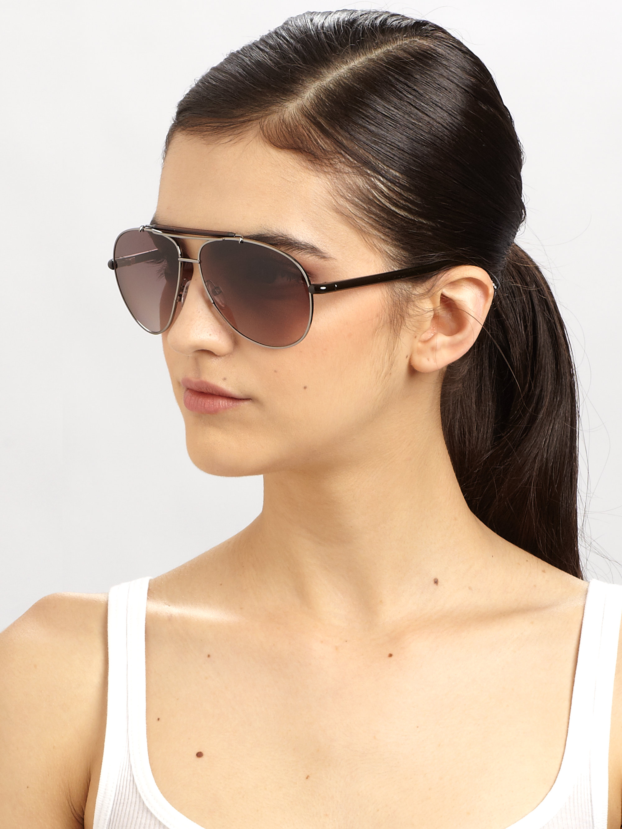 Tom ford alexei metal aviator sunglasses online