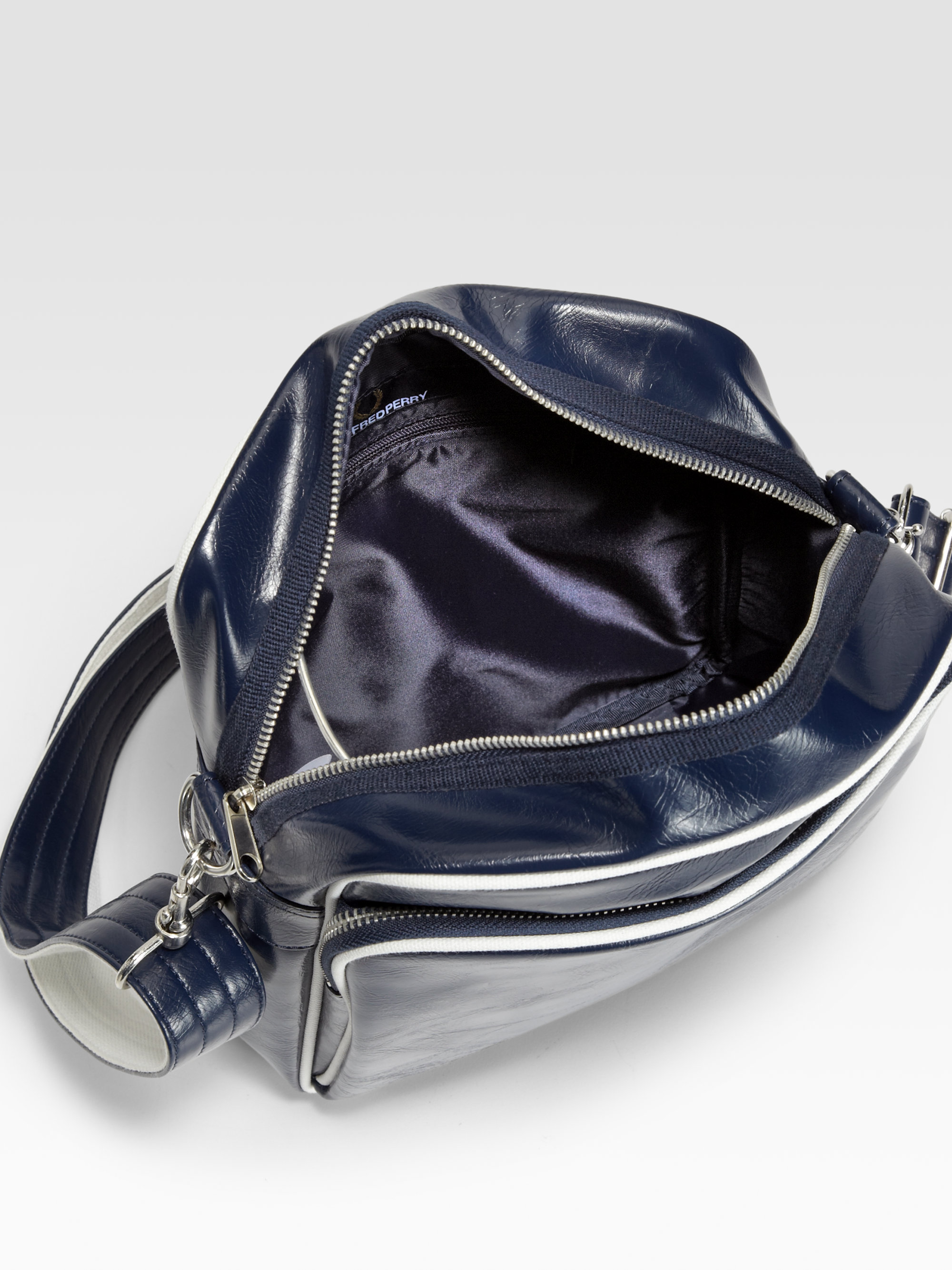 Fred Perry Classic Side Bag in Blue for Men | Lyst