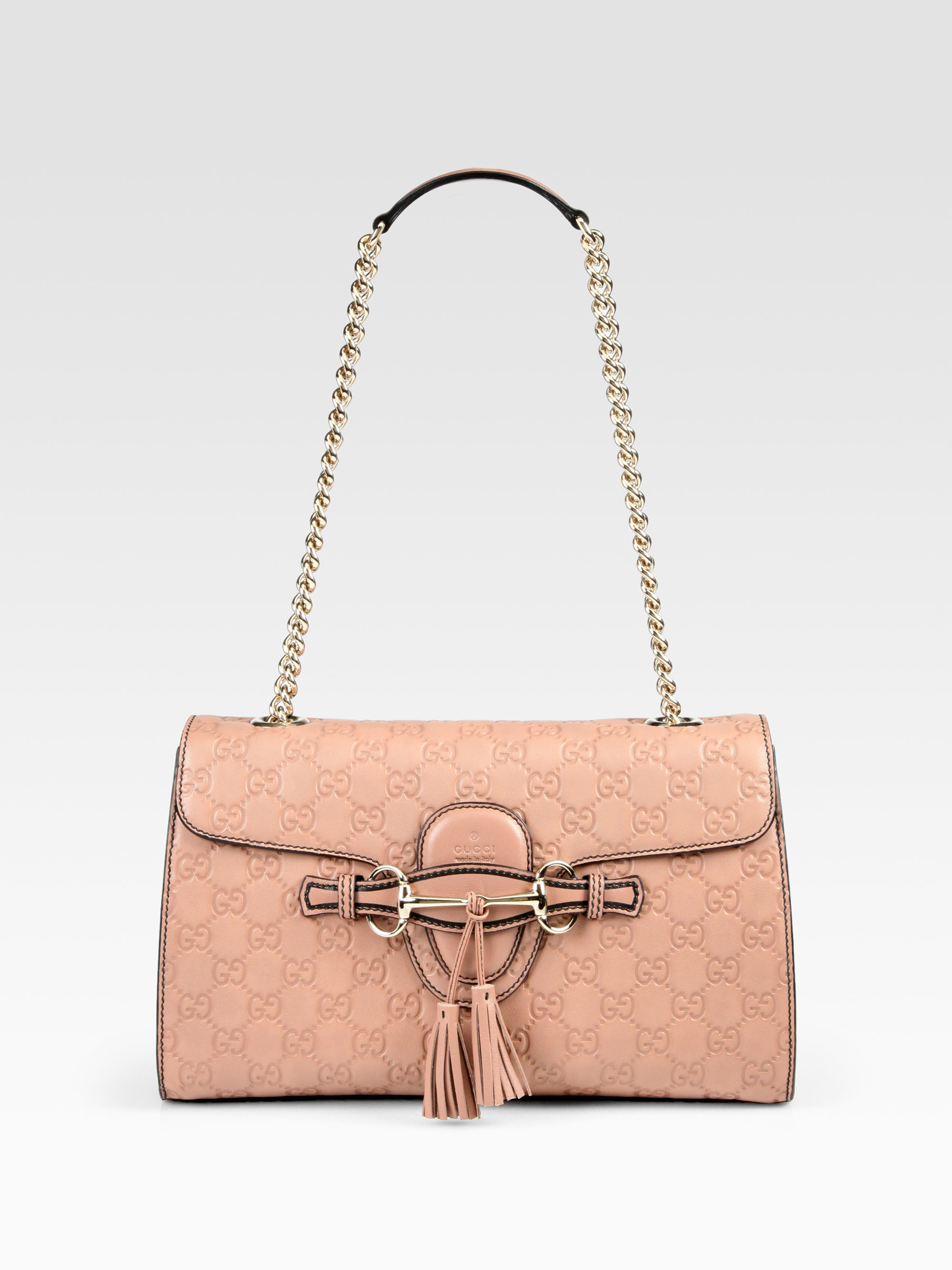 Gucci Emily Medium Shoulder Bag in Rose 