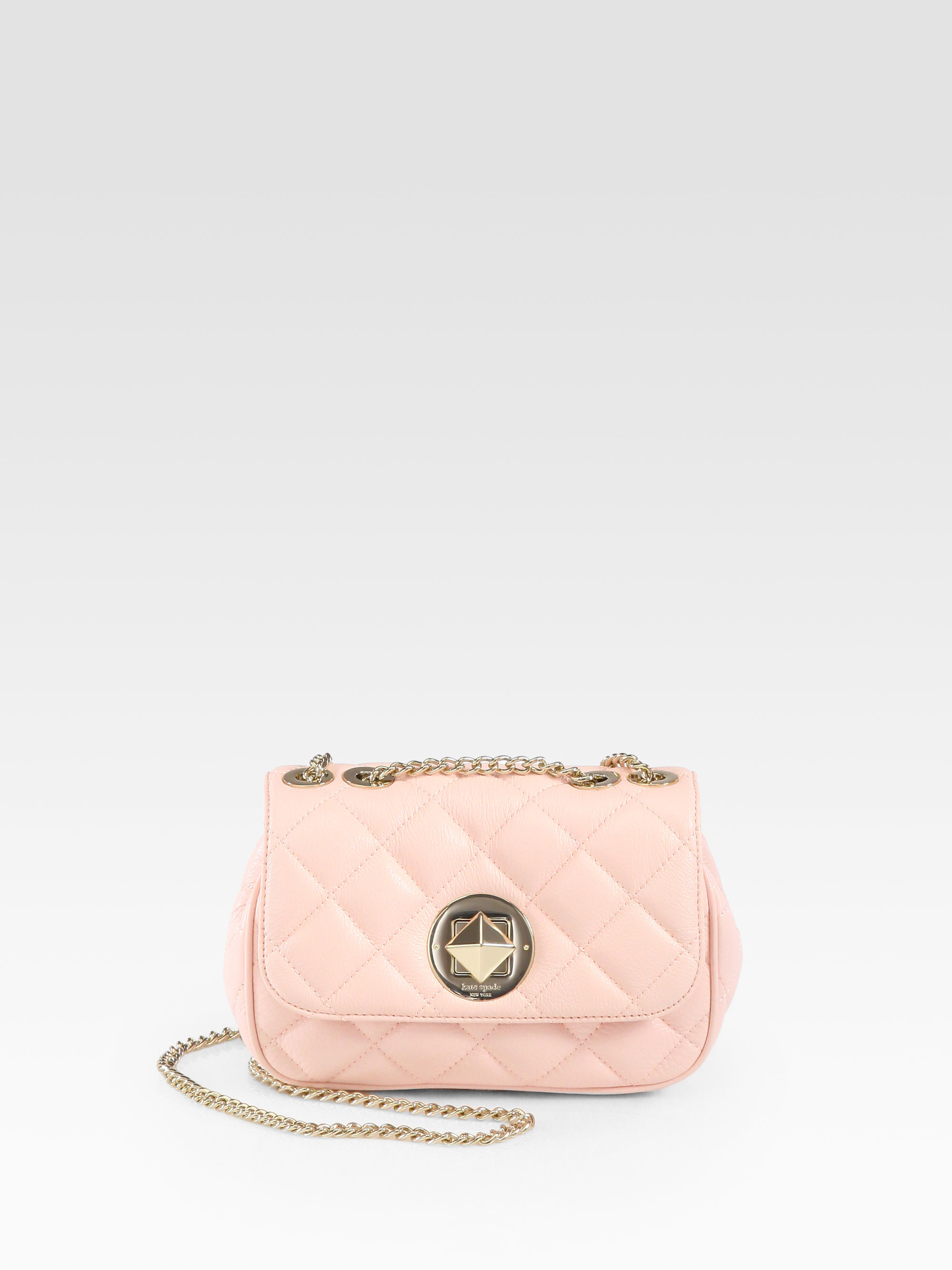 kate spade pink quilted bag
