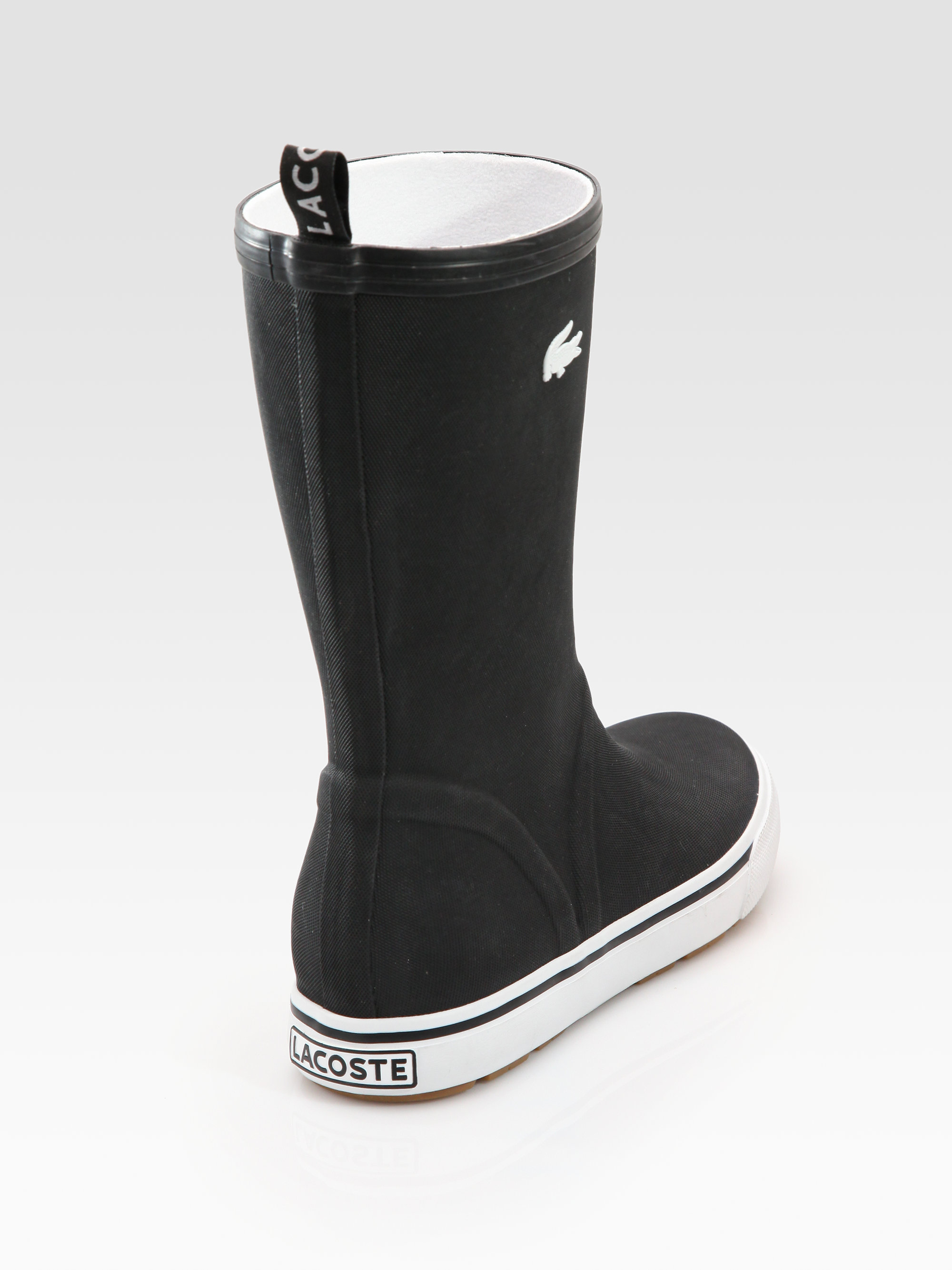 Lacoste Boots in Black for | Lyst
