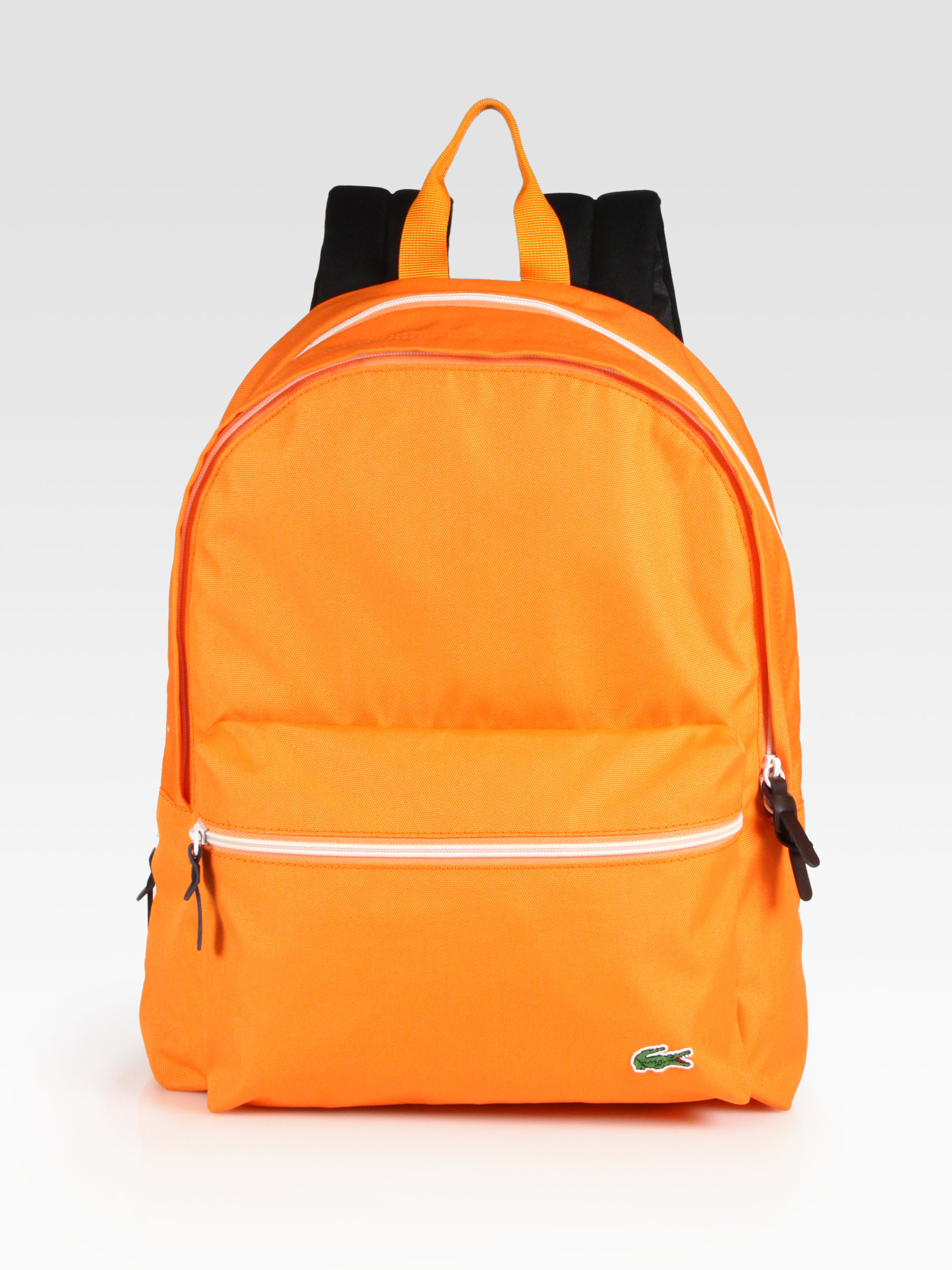 lacoste orange bag