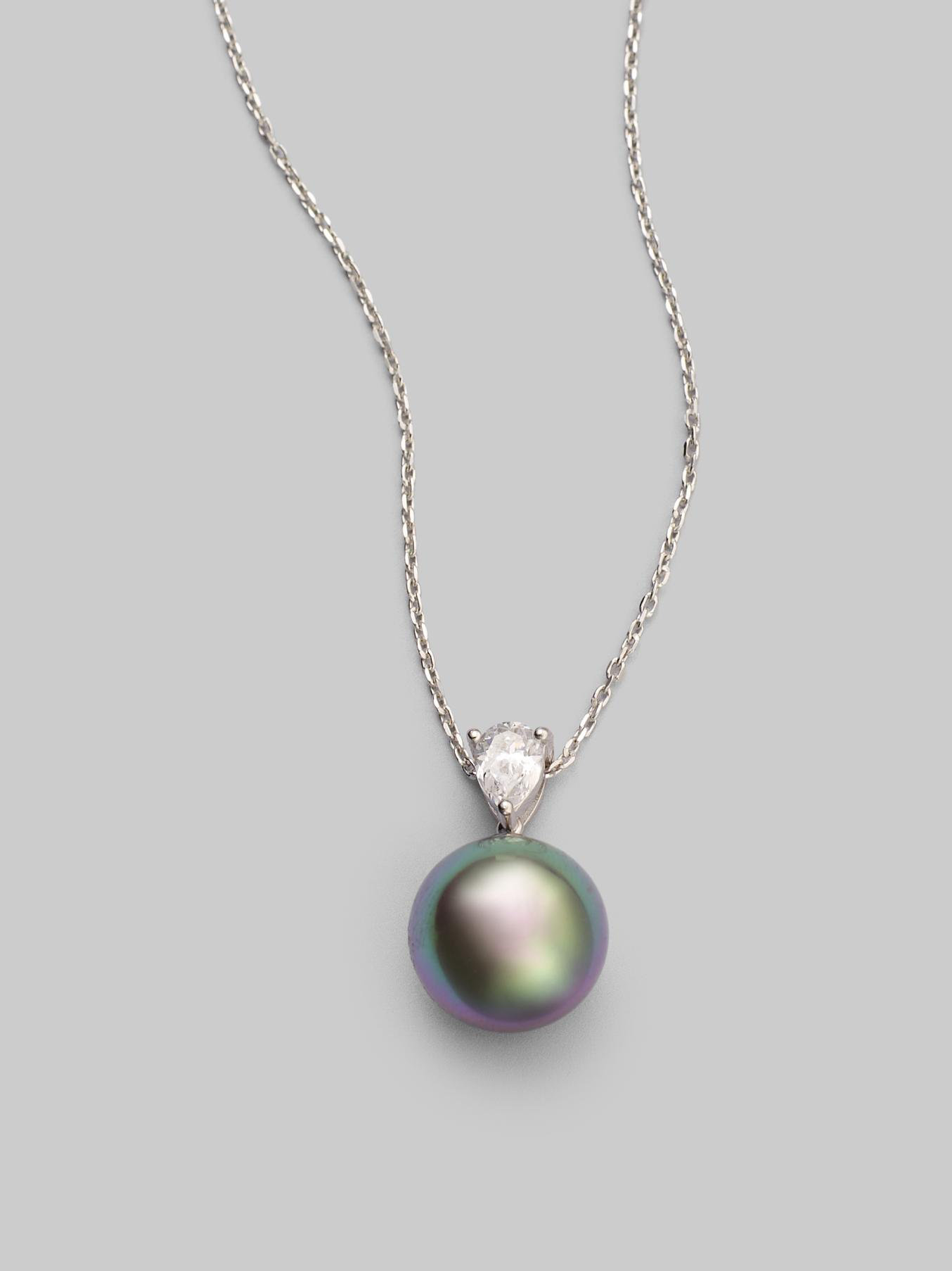 majorica grey pearls