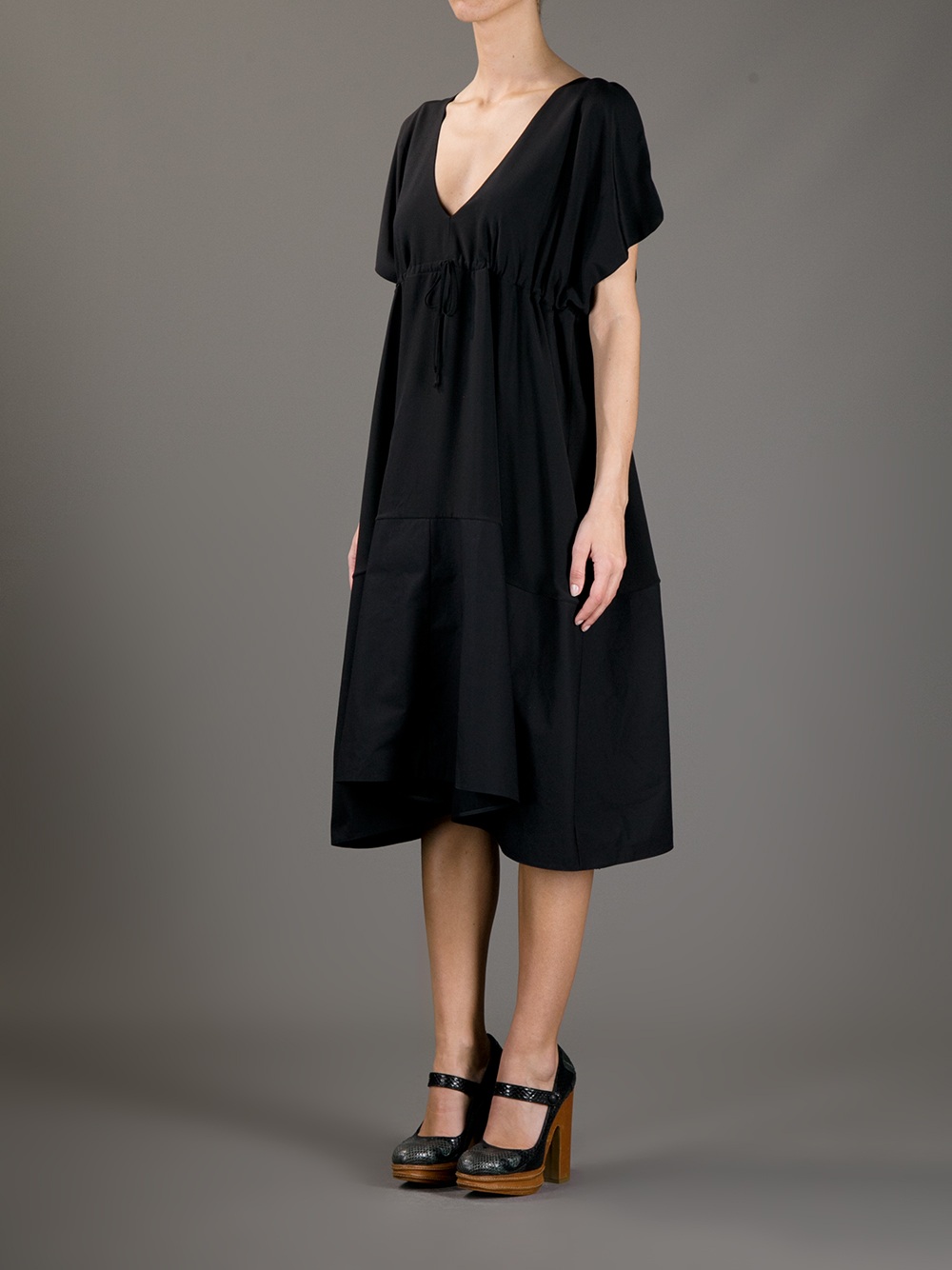 marni black dress