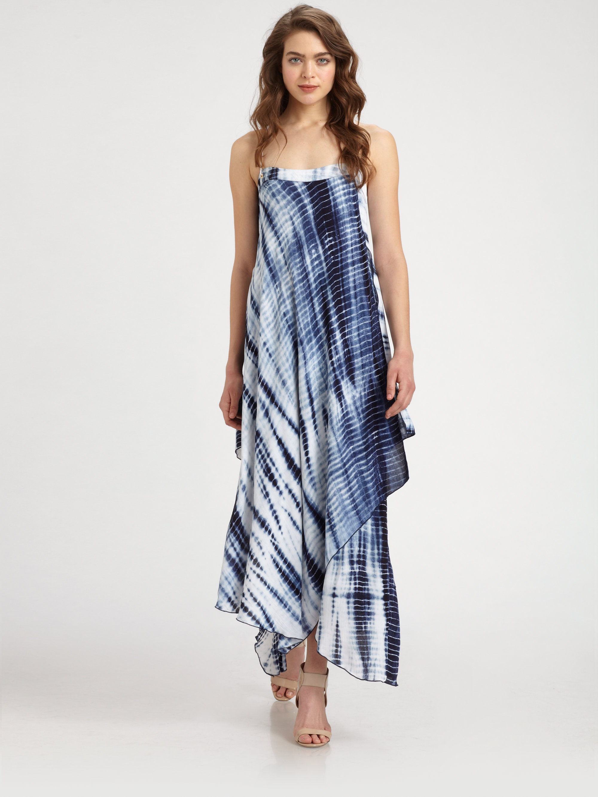 michael kors tie dye maxi dress