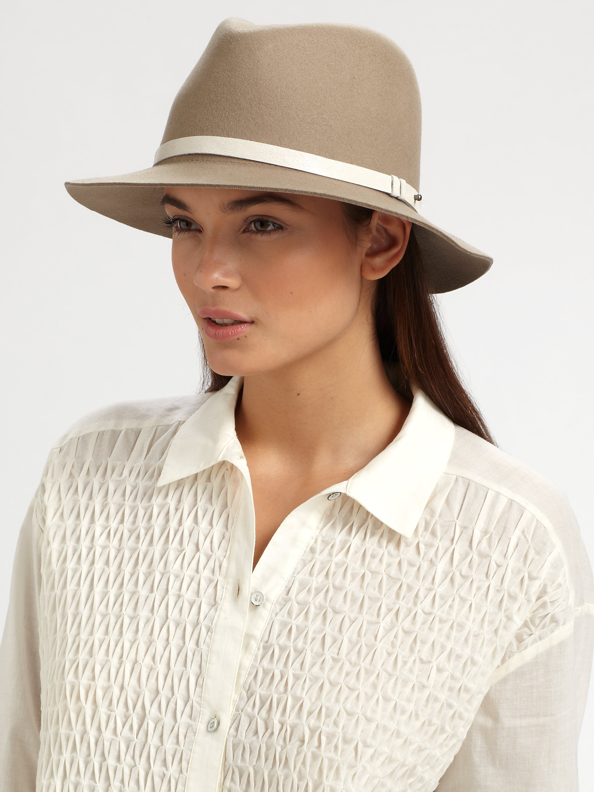 rag and bone floppy wool fedora
