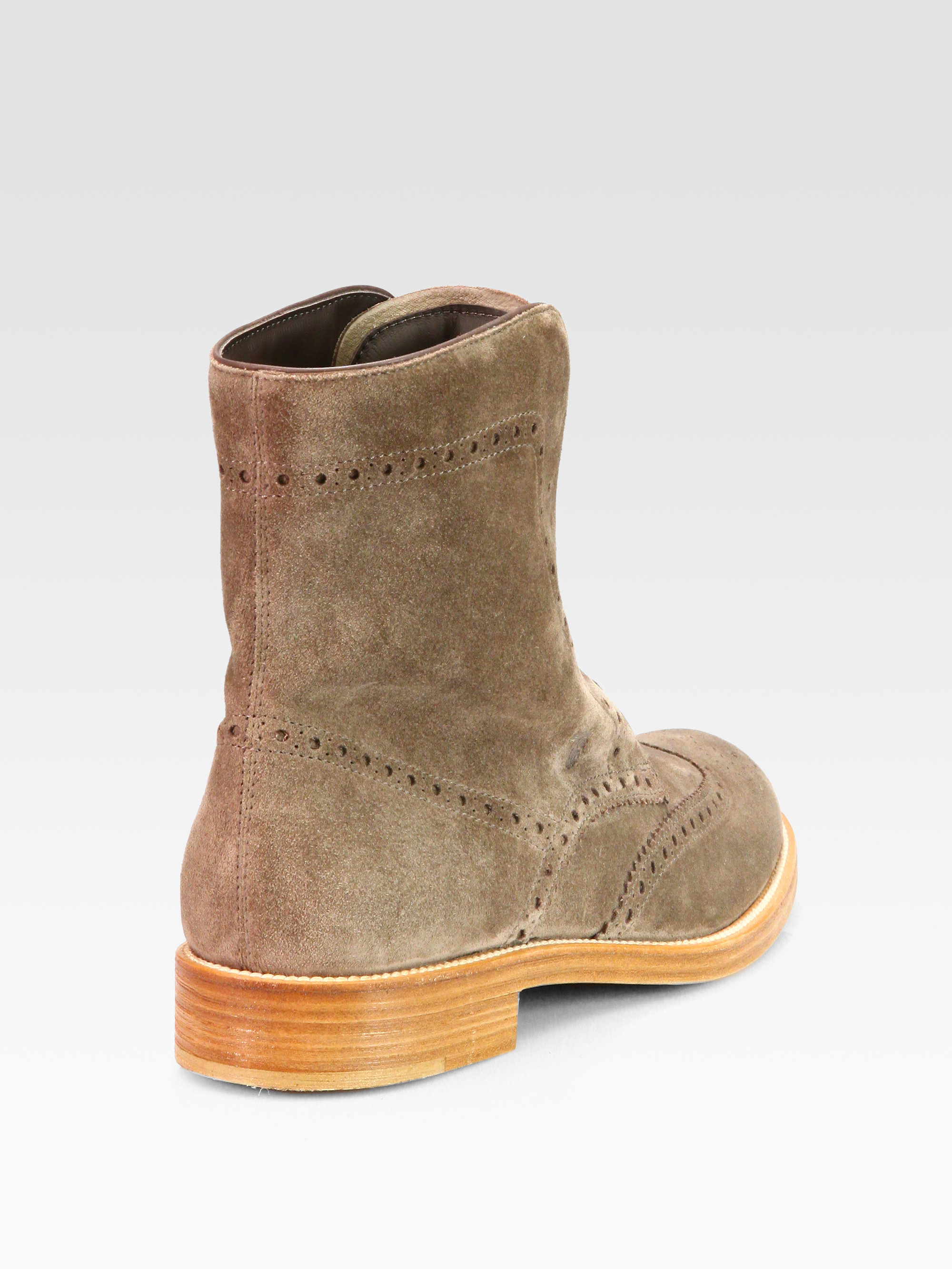 wingtip winter boots